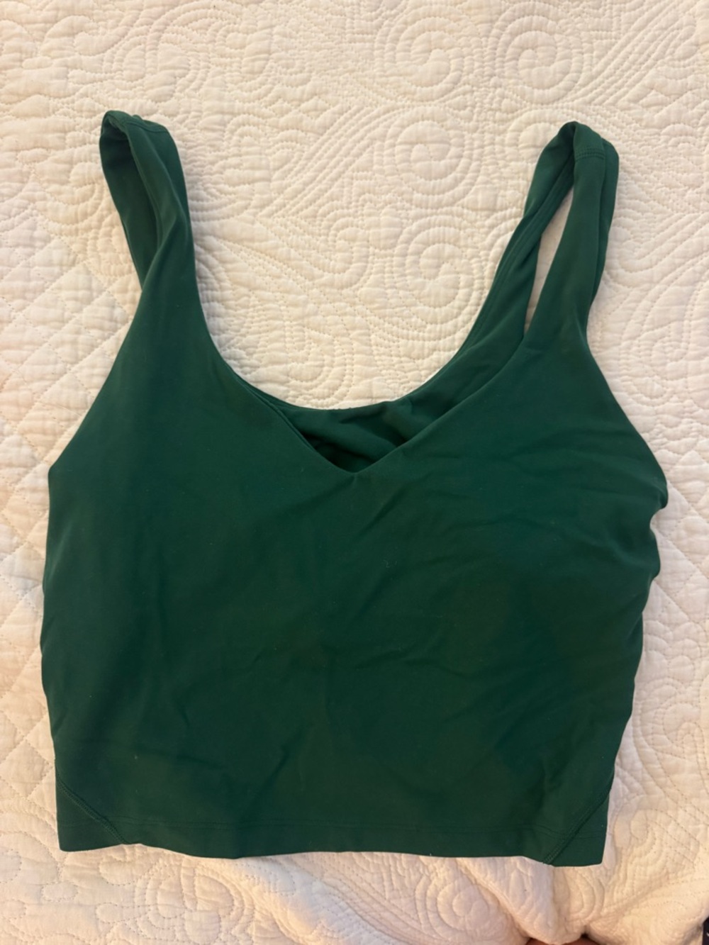 Forest Green Lululemon align tank